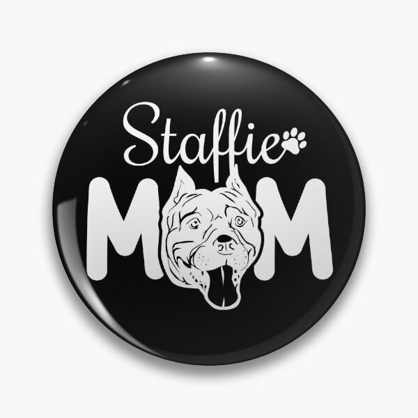 Item preview, Staffordshire Terrier Rescue Staffie Mom designed and sold by The Junto Shop.