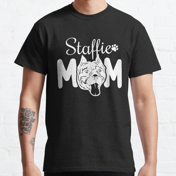 Item preview, Staffordshire Terrier Rescue Staffie Mom designed and sold by The Junto Shop.