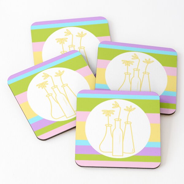 Item preview, Colourful Easter daffodils in vases designed and sold by Thought2reality.
