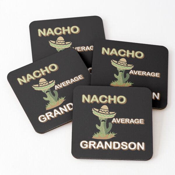 Item preview, Nacho Average Grandson, Fun Cute Cactus Grandkids Gifts designed and sold by TheBest94.