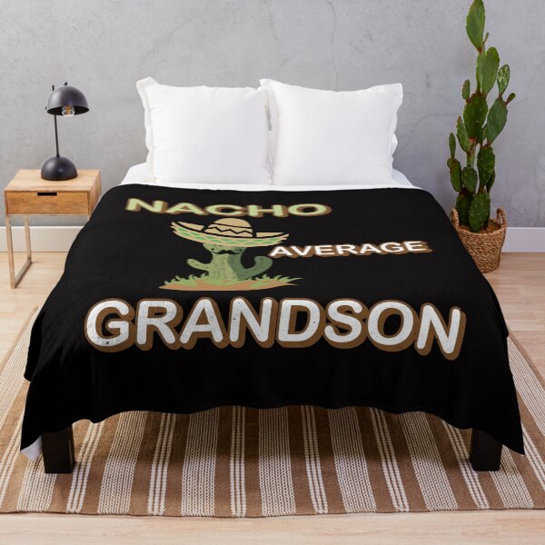 Item preview, Nacho Average Grandson, Fun Cute Cactus Grandkids Gifts designed and sold by TheBest94.