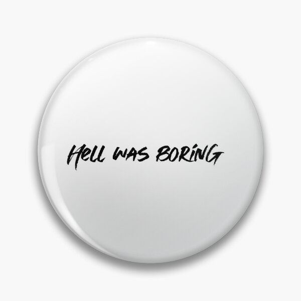 Item preview, Hell Was Boring: diseño estético para cualquier persona del club de vida aburrido designed and sold by NECHSTORE.