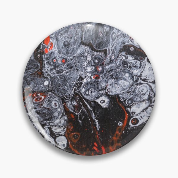Item preview, Red, Black & White Acrylic Abstract designed and sold by Loki-Dokez.