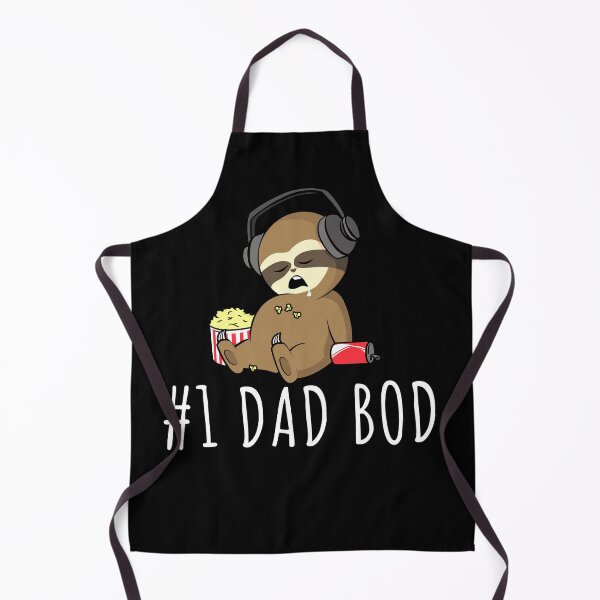 Artikelvorschau, Nummer Eins Papa Bod Faultier Lustiger Vatertag entworfen und verkauft von Nerd Shizzle.
