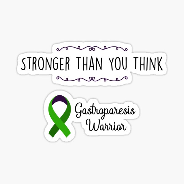 Item preview, Gastroparesis Warrior, Gastroparesis Awareness designed and sold by AnsDesigns.