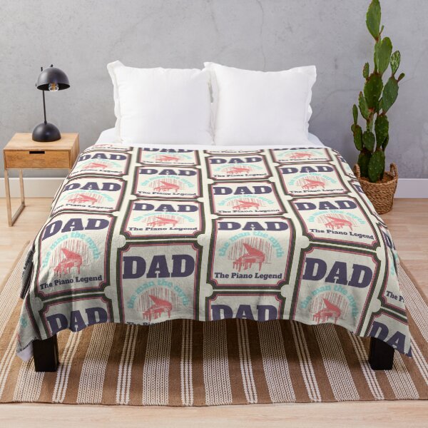 Item preview, Dad the man the myth the piano legend designed and sold by DesignsVault.