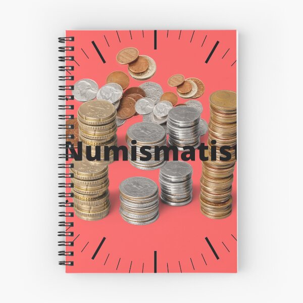 Item preview, Numismatist clock pink designed and sold by Highhocreations.