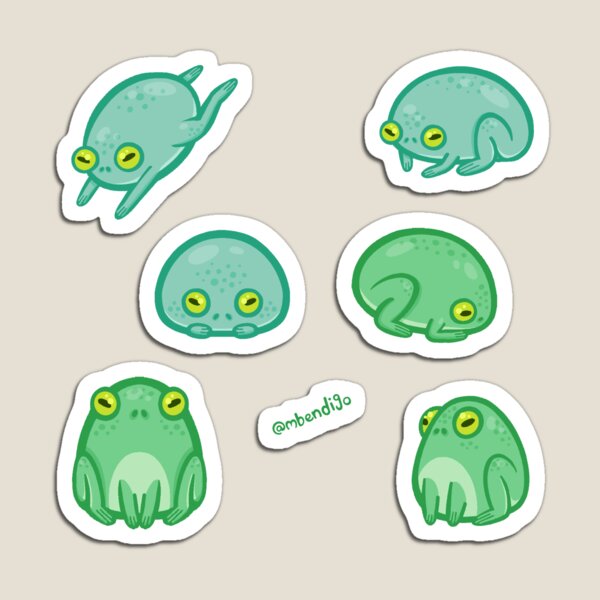 Item preview, Friendly Frogs designed and sold by Macbendigo.