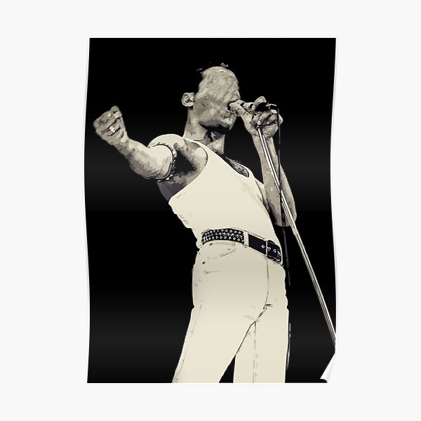 Freddie Mercury 3 Poster