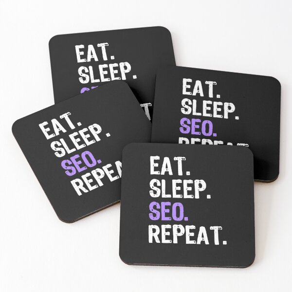 Item preview, Eat Sleep SEO Repeat designed and sold by maxarus.