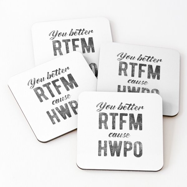 Item preview, rtfm, read the f... manual, hard work pays off designed and sold by hummyteez.