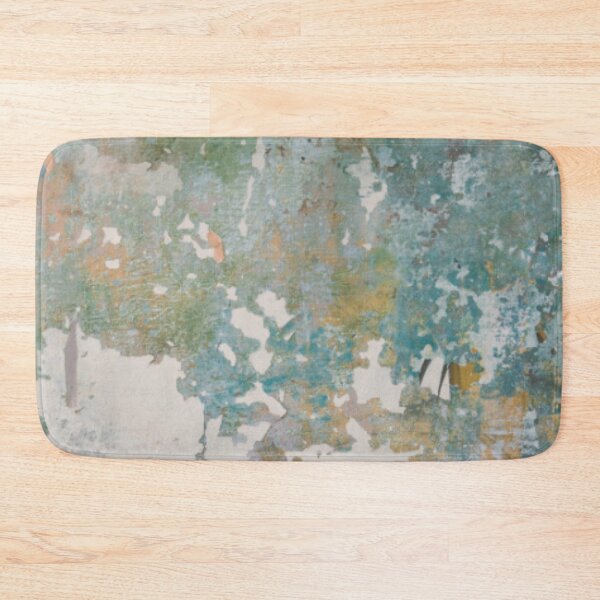 Item preview, Copy of Teal Grey Copper Colored concrete Plastered designed and sold by WearWolfDesigns.