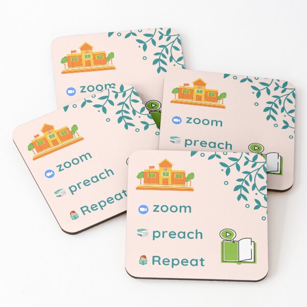 Item preview, Zoom Preach Repeat JW  designed and sold by magdajwgifts.