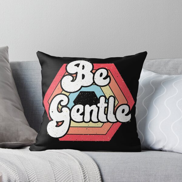 Item preview, Be Gentle Hexagon Sunset with Bee designed and sold by Mumgle.
