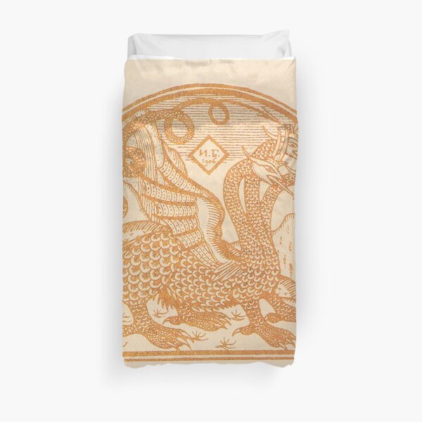 ZMEY GORYNICH - Ivan Bilibin 1906 Duvet Cover