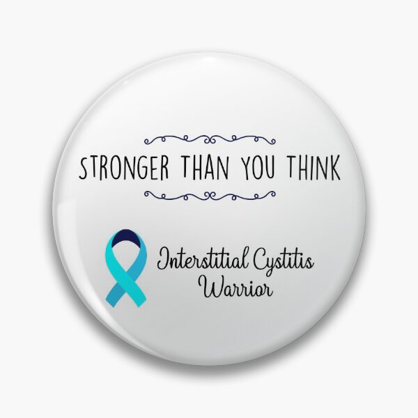 Item preview, Interstitial Cystitis Warrior, Interstitial Cystitis Awareness designed and sold by AnsDesigns.