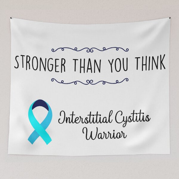 Item preview, Interstitial Cystitis Warrior, Interstitial Cystitis Awareness designed and sold by AnsDesigns.