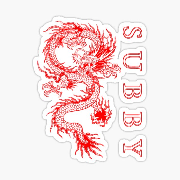 Subby Logo Sticker