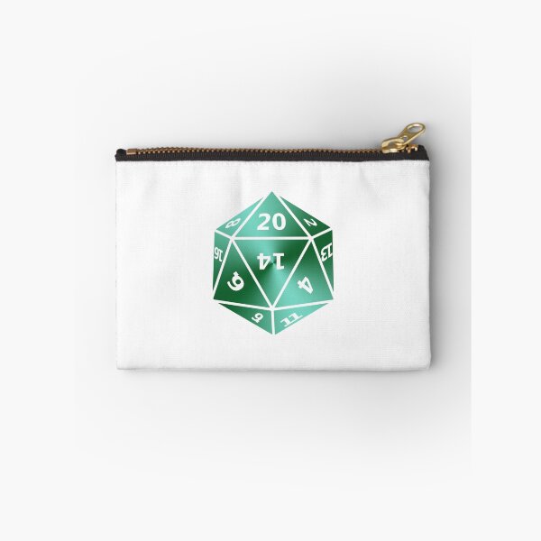 Item preview, D20 Green designed and sold by Hello Geek Fox.