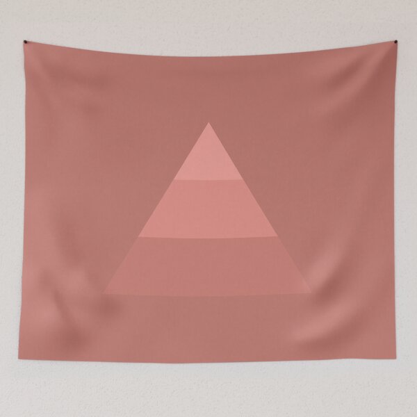 Item preview, pink pyramid design in gradient colors designed and sold by TallyS4.