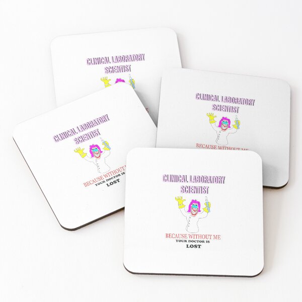 Item preview,  CLINICAL LABORATORY SCIENTIST (with long hair & lipstick) designed and sold by CUTESTUFFnow.