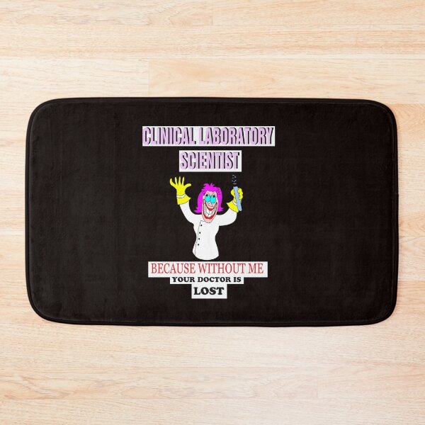 Item preview,  CLINICAL LABORATORY SCIENTIST (with long hair & lipstick) designed and sold by CUTESTUFFnow.