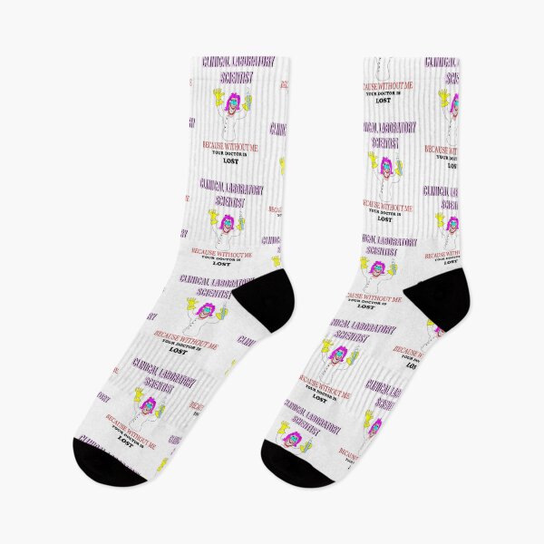 Item preview,  CLINICAL LABORATORY SCIENTIST (with long hair & lipstick) designed and sold by CUTESTUFFnow.