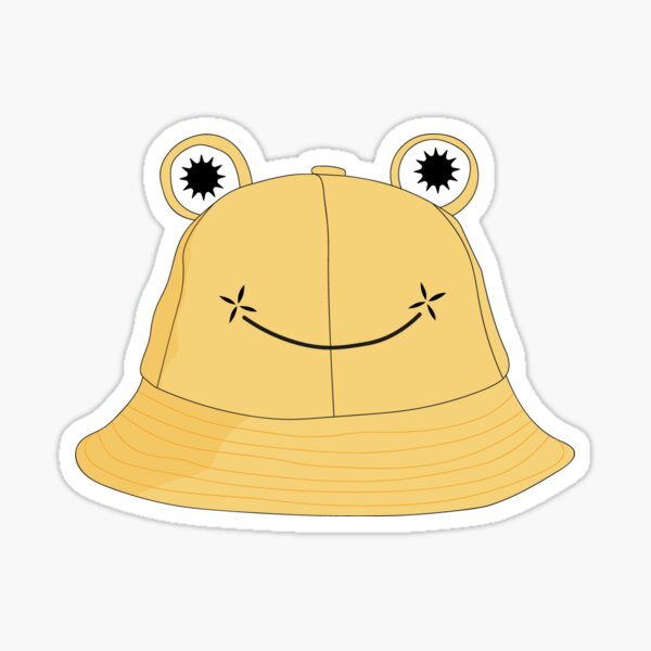 Watermelon Hat Stickers Redbubble - roblox frog floppy hat