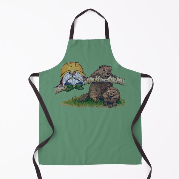 Item preview, Gnome and Company Beavering Away  designed and sold by SarahCD13.