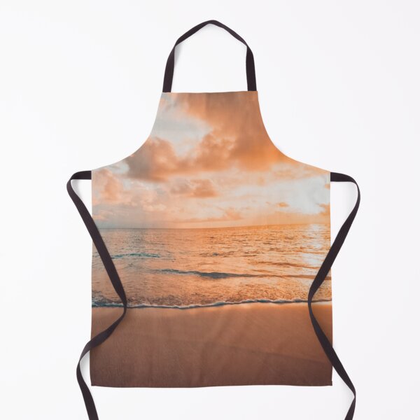 Item preview, Sunset With Blue Ocean Calm Waves Beach designed and sold by Turkdesigner.