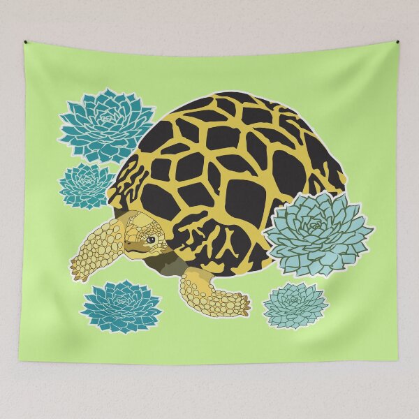 Item preview, Star Tortoise and Succulents designed and sold by Jedi-Artist.
