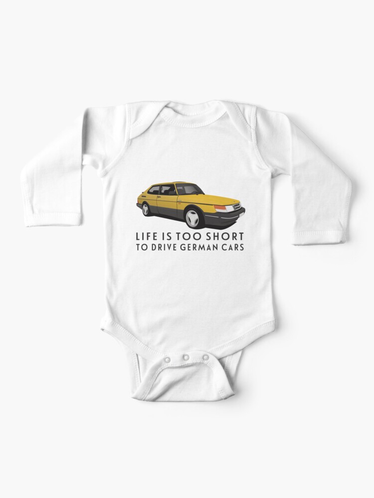 Life is too short to drive German cars - Yellow Saab 900 Turbo 16