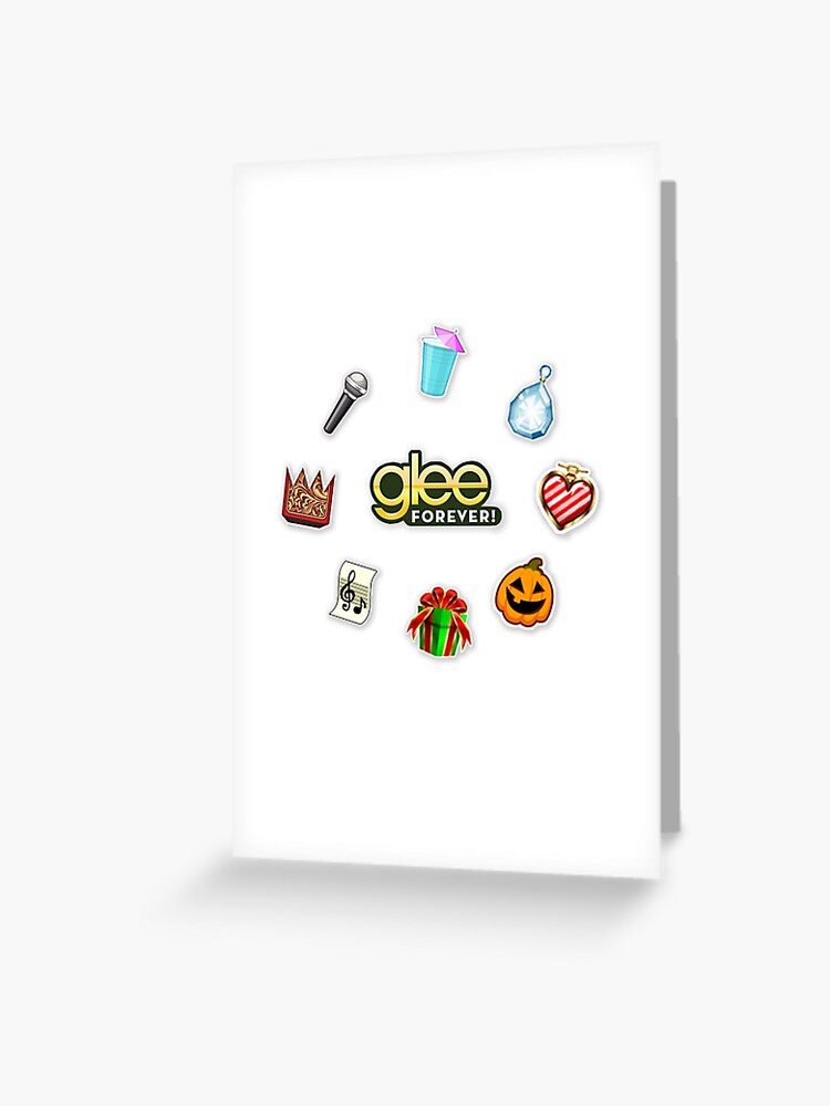 Glee Forever Events Greeting Card By Flynngs Redbubble