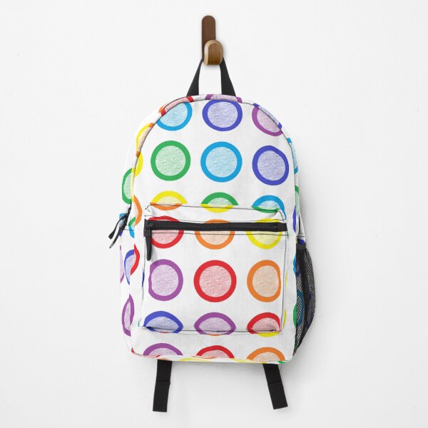 Item preview, Rainbow Static Circles designed and sold by lornakay.