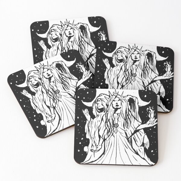 Item preview, Hecate, Queen of Necromancy, Queen of Witches, Gothic designed and sold by lunaelizabeth.