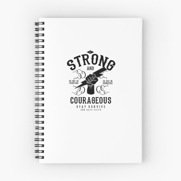 Item preview, Be strong and courageous designed and sold by malo Barbier.