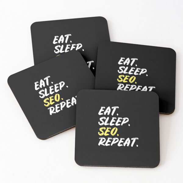 Item preview, Eat Sleep SEO Repeat designed and sold by maxarus.