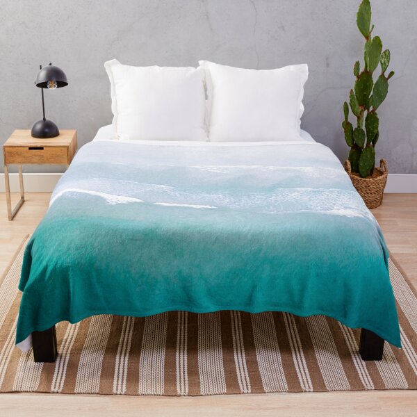 Item preview, Blue Ocean Waves White Beach designed and sold by Turkdesigner.