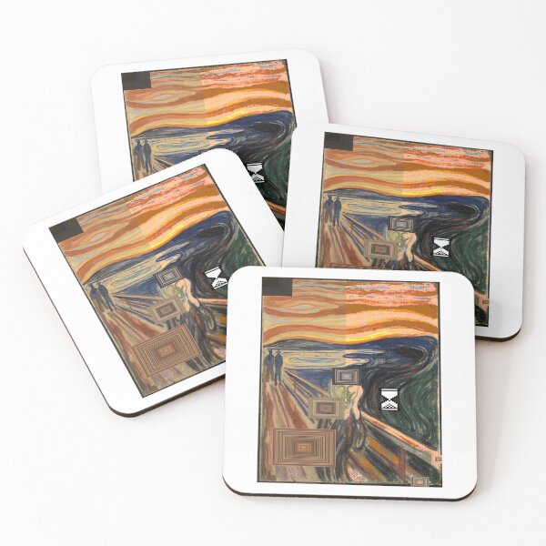 Item preview, The Scream error 8 bit designed and sold by Say_it_aloud.