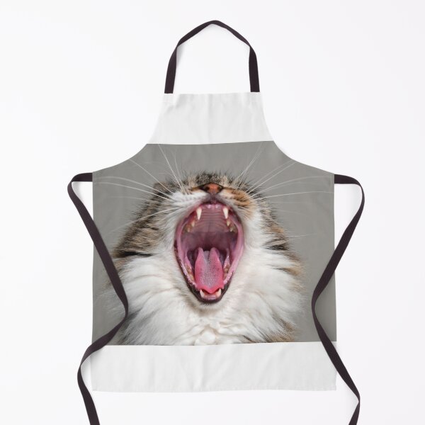 Item preview, Yawning cat designed and sold by PET-SHIRTS.