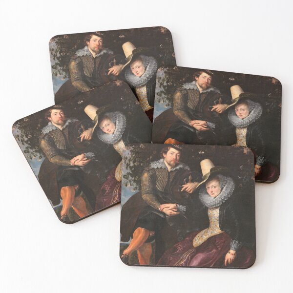 Item preview, The Artist and His Wife by Peter Paul Reubens designed and sold by Amanda1775.