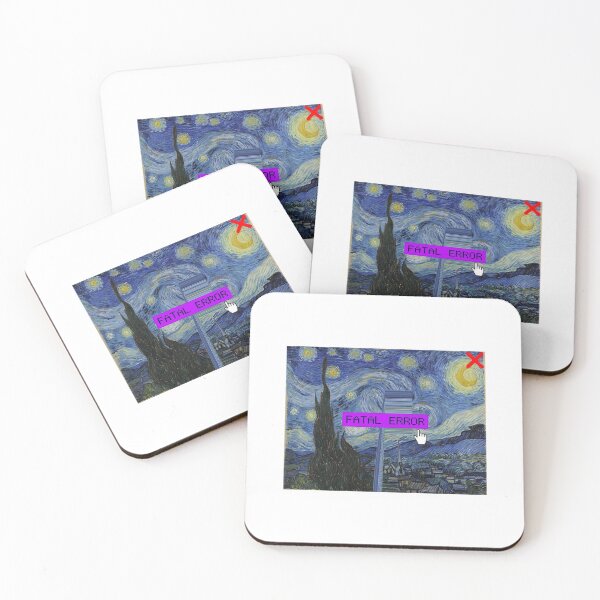 Item preview, Starry night Fatal Error designed and sold by Say_it_aloud.