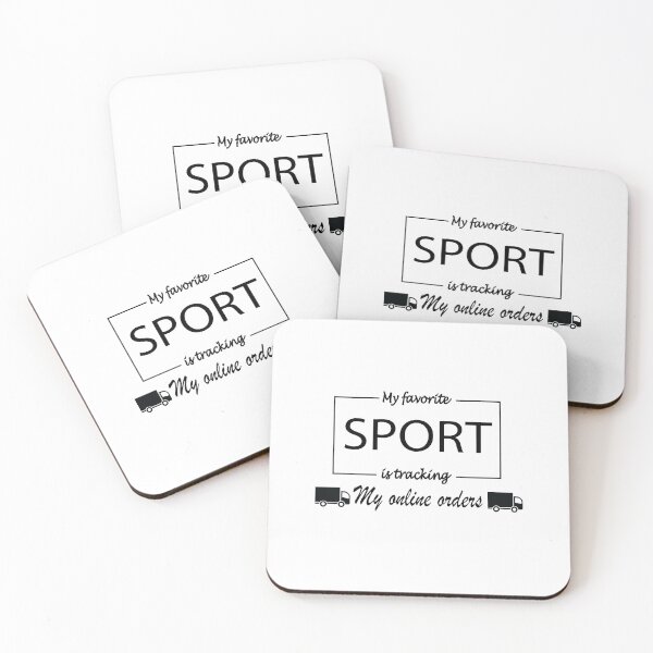 Item preview, My favorite sport is tracking  designed and sold by GalaxyStoreDZ.
