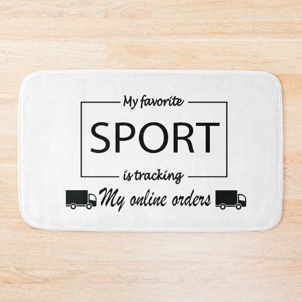 Item preview, My favorite sport is tracking  designed and sold by GalaxyStoreDZ.