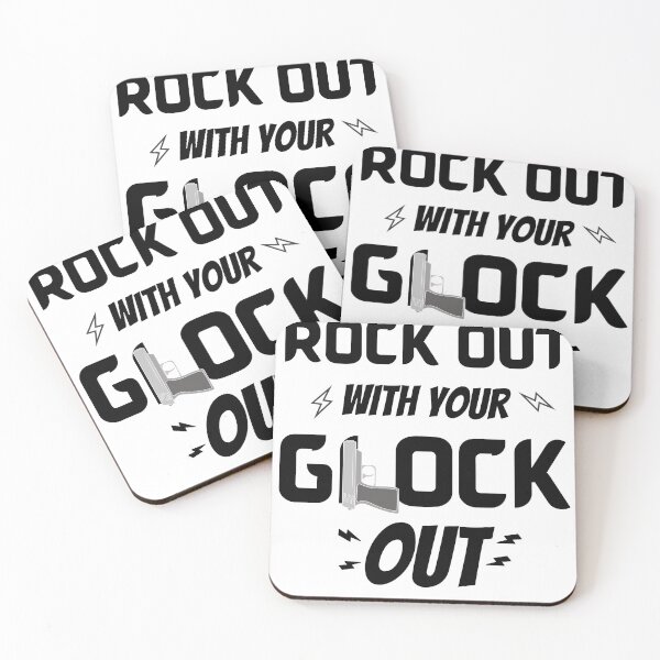 Item preview, rock out with your glock funny gift men  designed and sold by Live  Today.