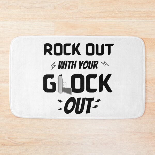 Item preview, rock out with your glock funny gift men  designed and sold by Live  Today.