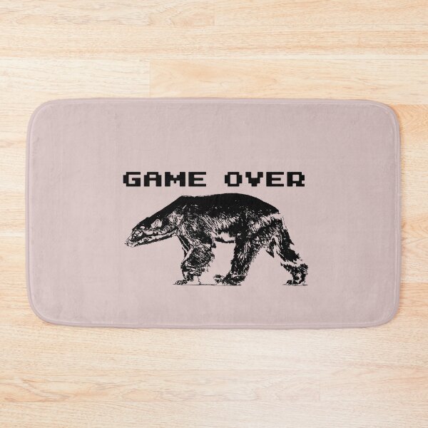 Item preview, Game over Icebear black designed and sold by -Holy-Chicken-.