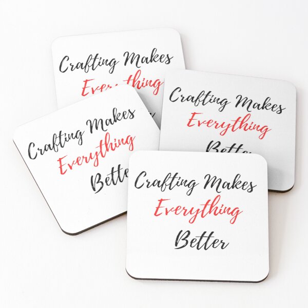Item preview, Crafting Makes Everything Better designed and sold by czavonarola.