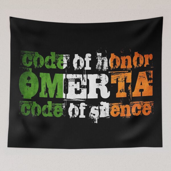 Item preview, Irish Code of Honor Omerta Code of silence Ireland designed and sold by elhefe.