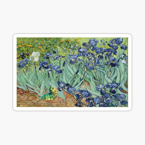 Item preview, Heimlich in Irises designed and sold by jjomally1.